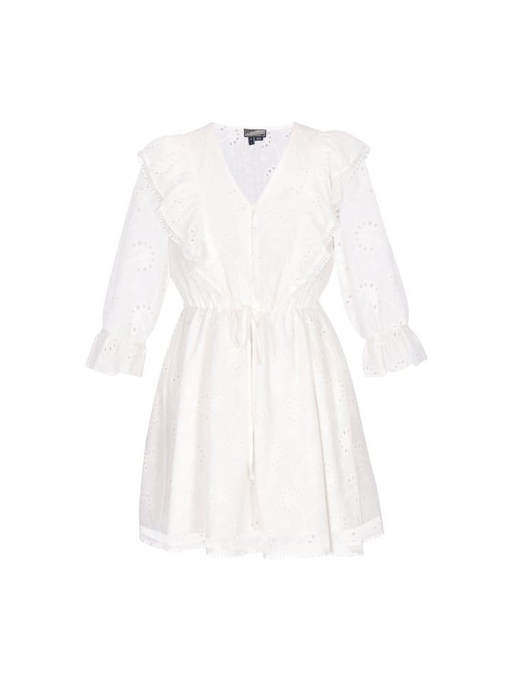 Women Dress in cloud white