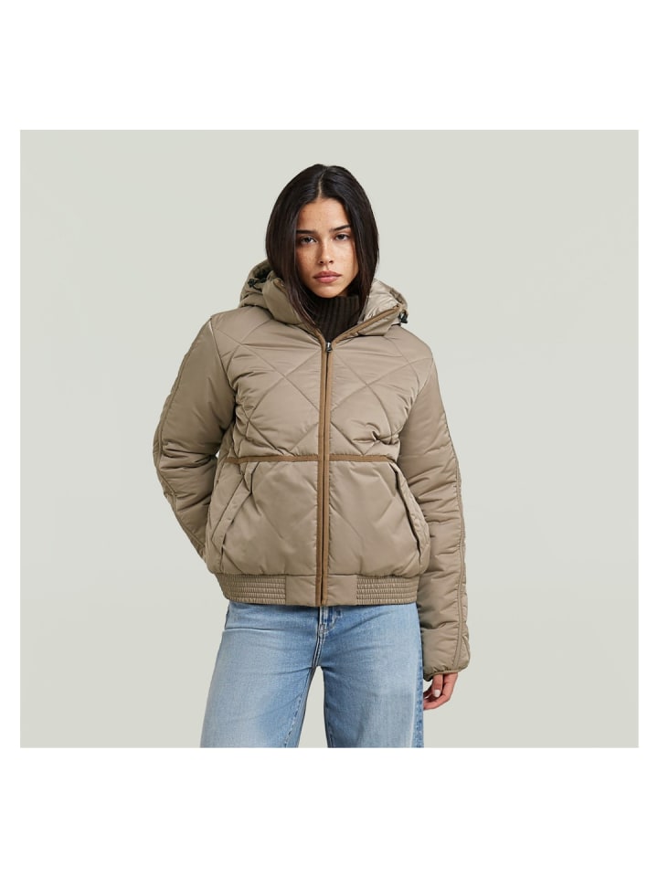 Jacke in Fossil