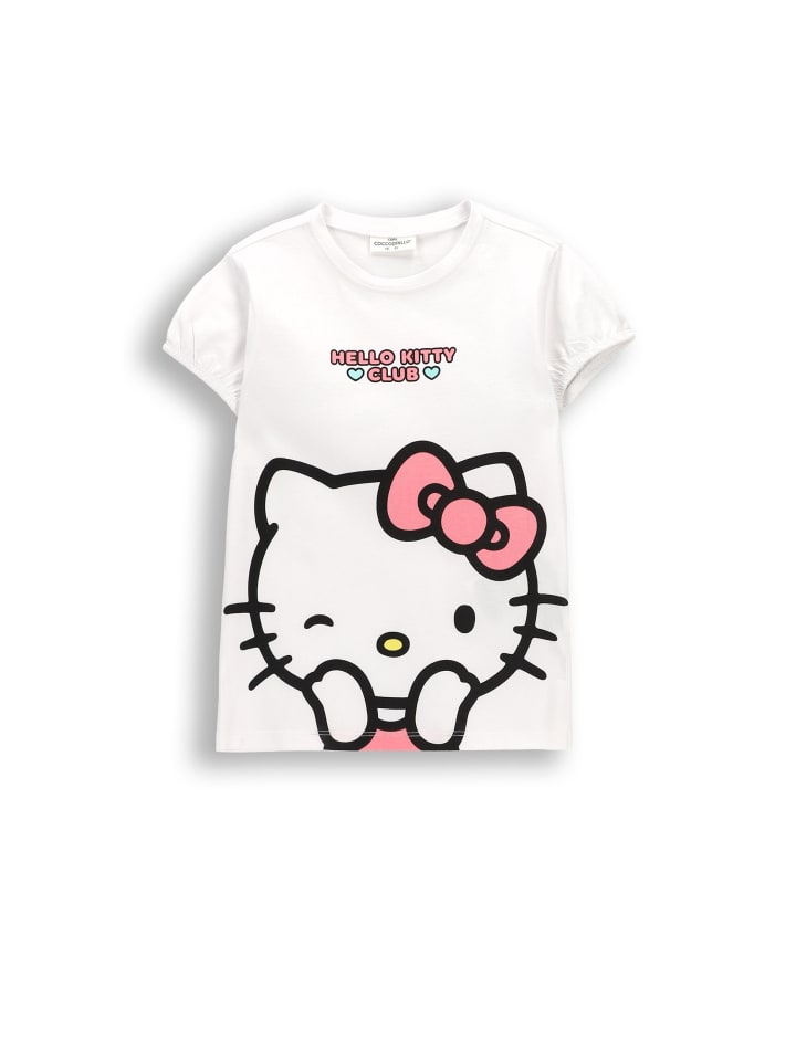 T-shirt mit kurzen Ärmeln in weiß
