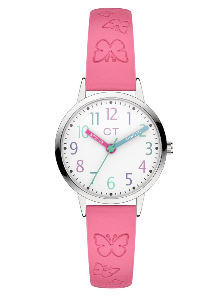 Armbanduhr The Cool Pink Butterfly in pink