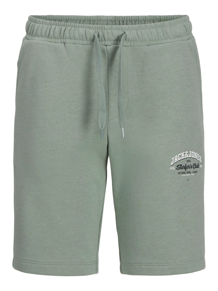 Sweatshorts JPSTLOGO 2 COL GMS SN MNI in iceberg green