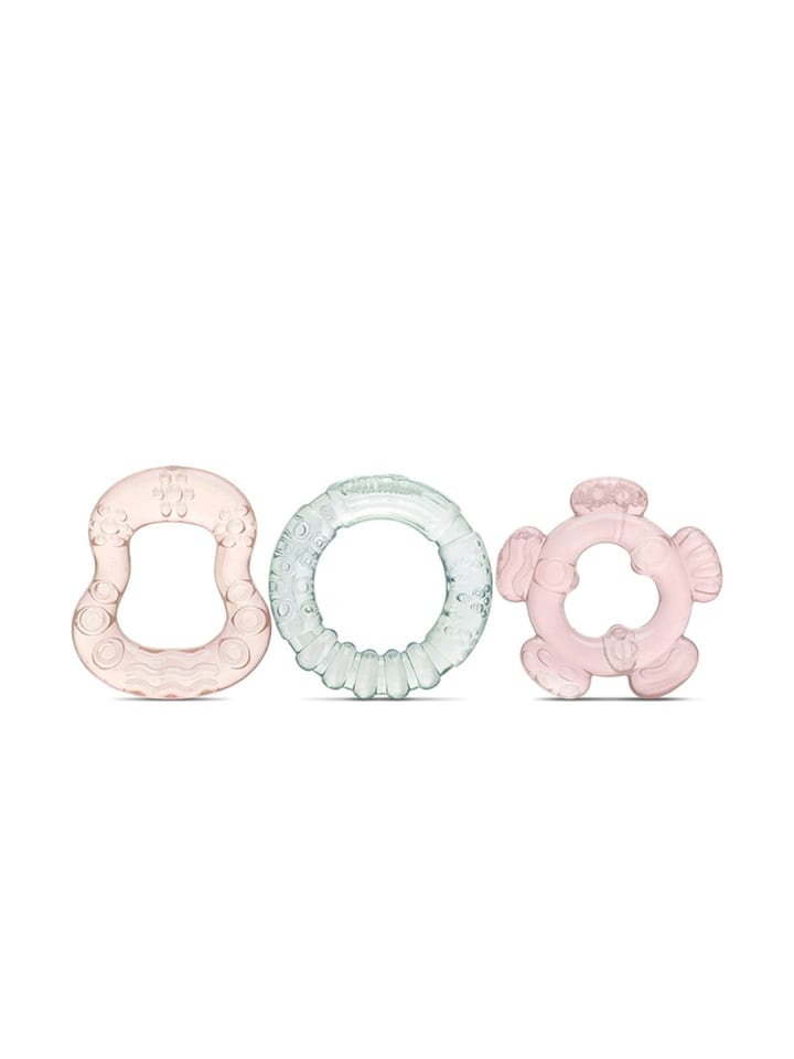 Beißring 3er-Set in rosa
