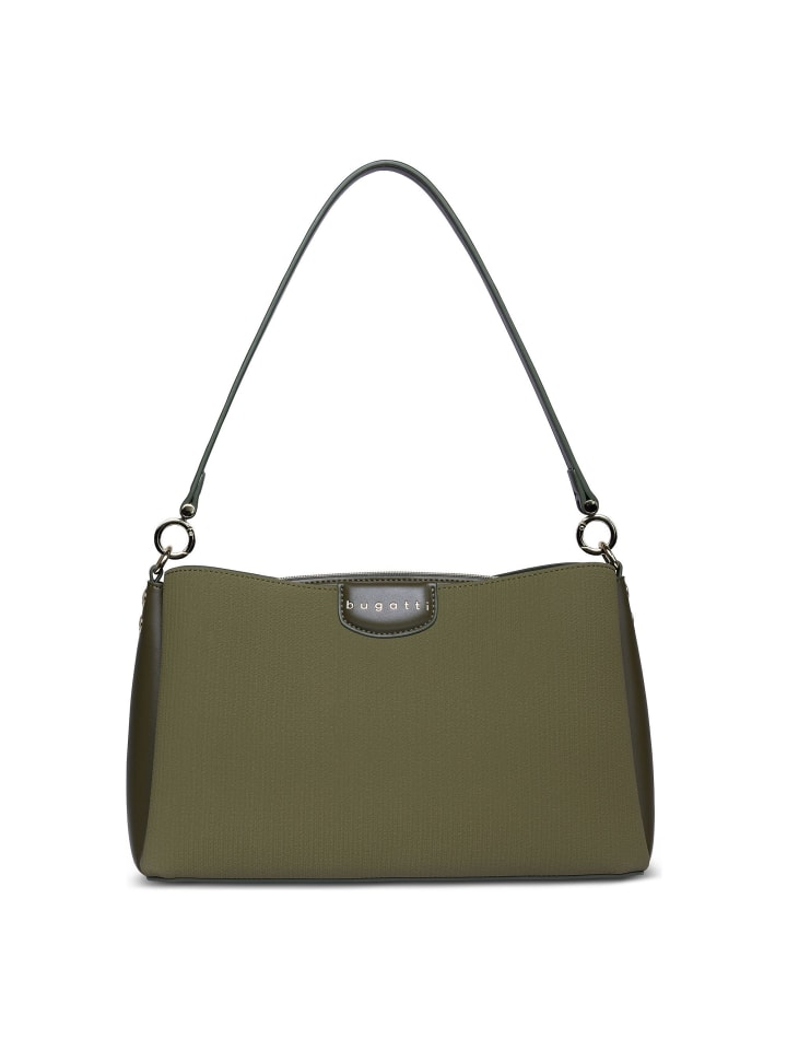 Leah Schultertasche 31 cm olive