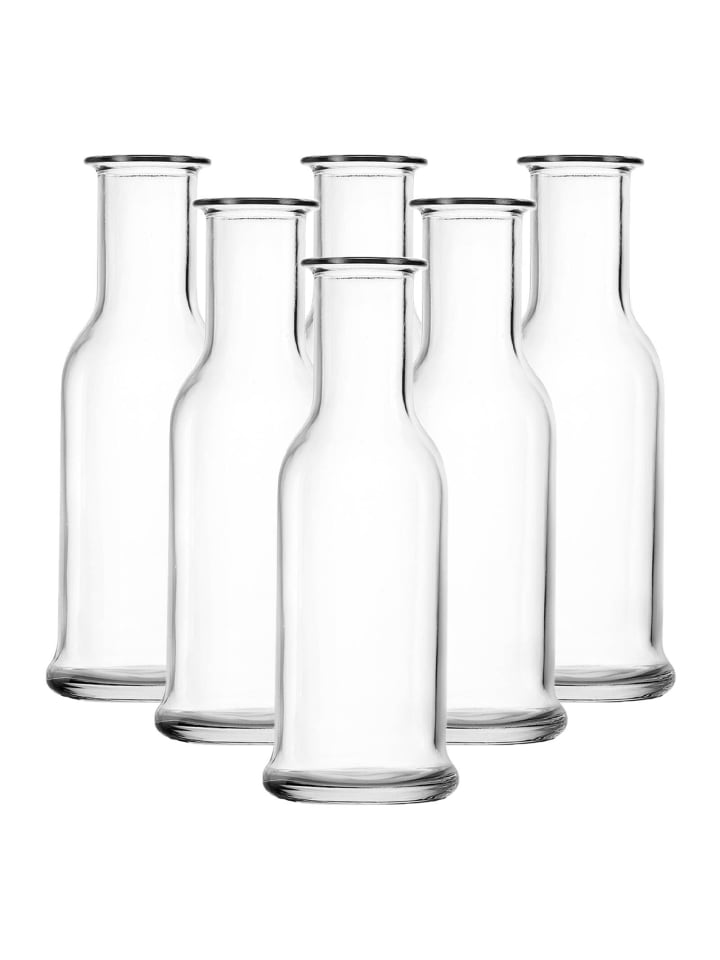 6er Set Karaffen Purity in Transparent 1000 ml