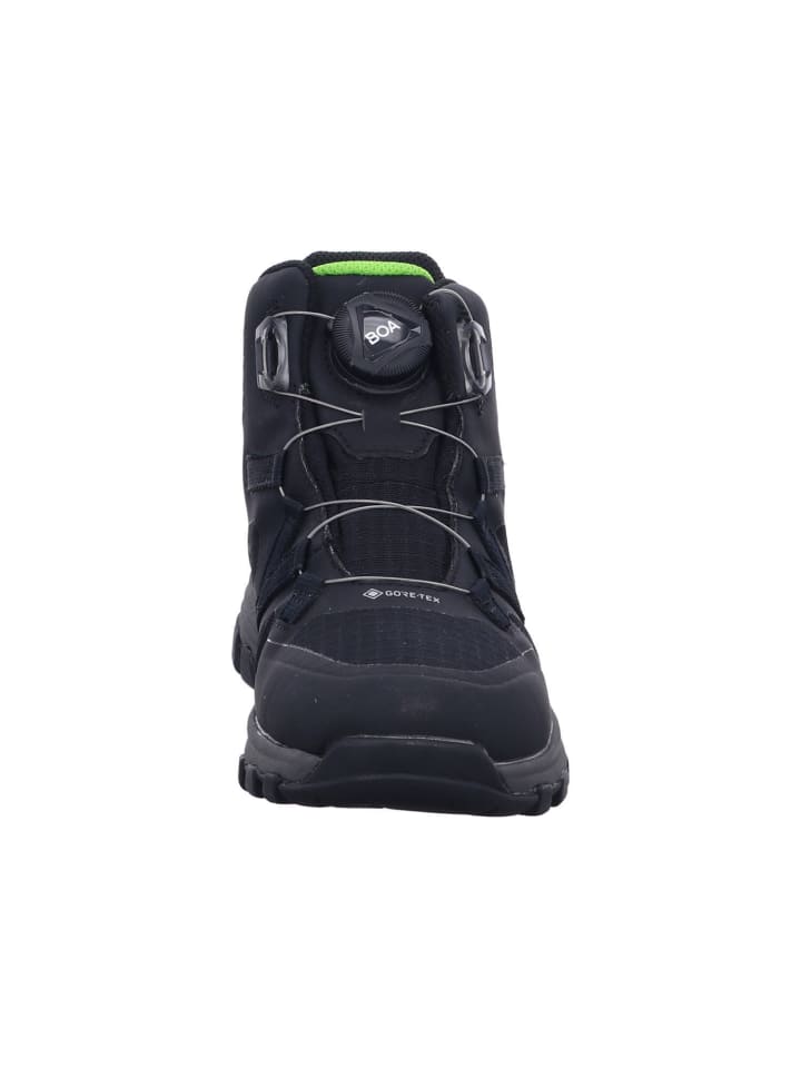 Stiefel Kinder HIKER MID BOA GTX in Schwarz
