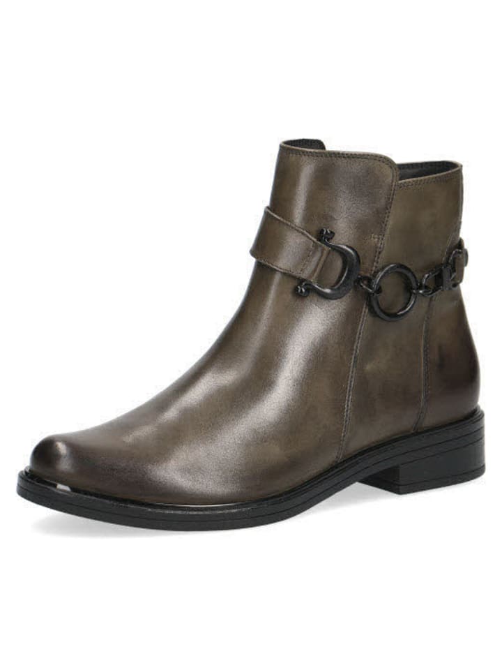 Klassische Stiefelette in grau