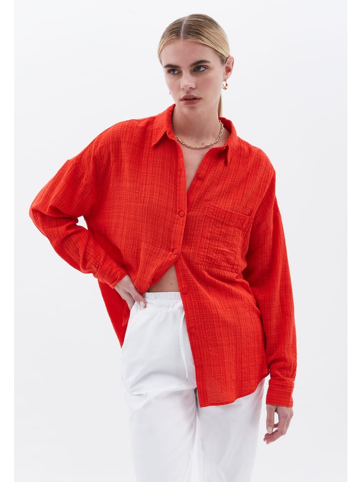 Hemdbluse HIGH RED