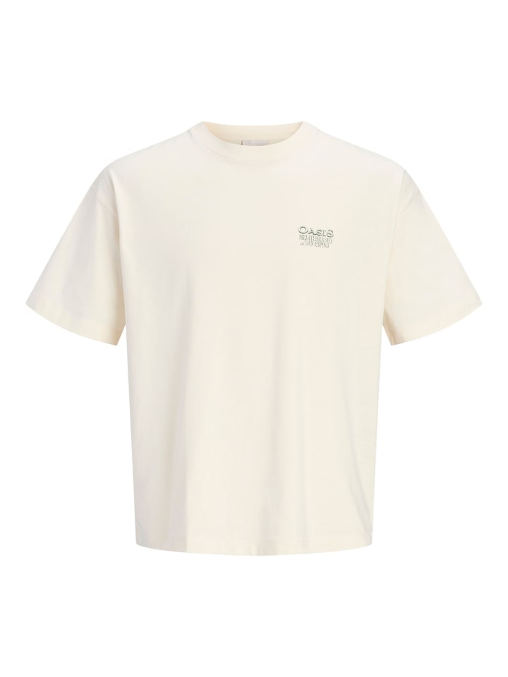 T-shirt in Antique White