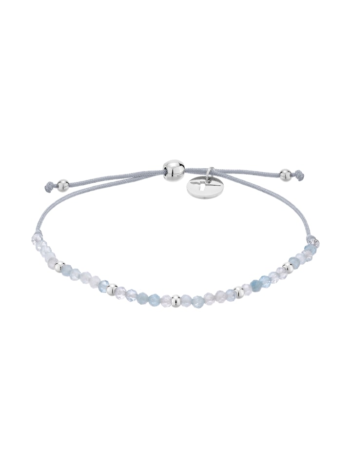 Armband Turmalin Armband in grau