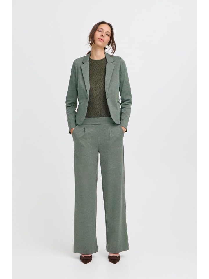 Blazer RIZETTA Regular fit in Green Gables Melange