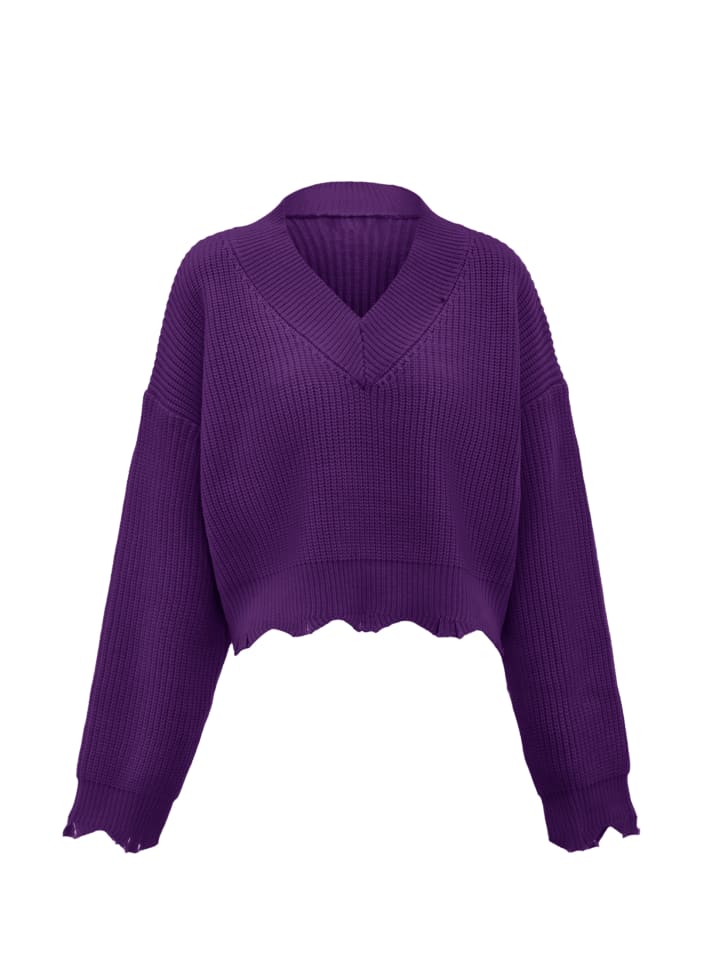 Damen Sweater in LILA