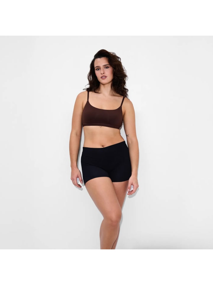 Scoop Bralette in Braun