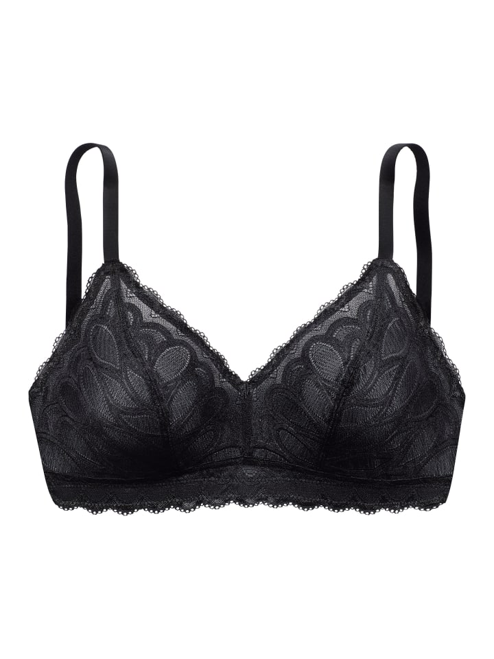 Bralette-BH in schwarz