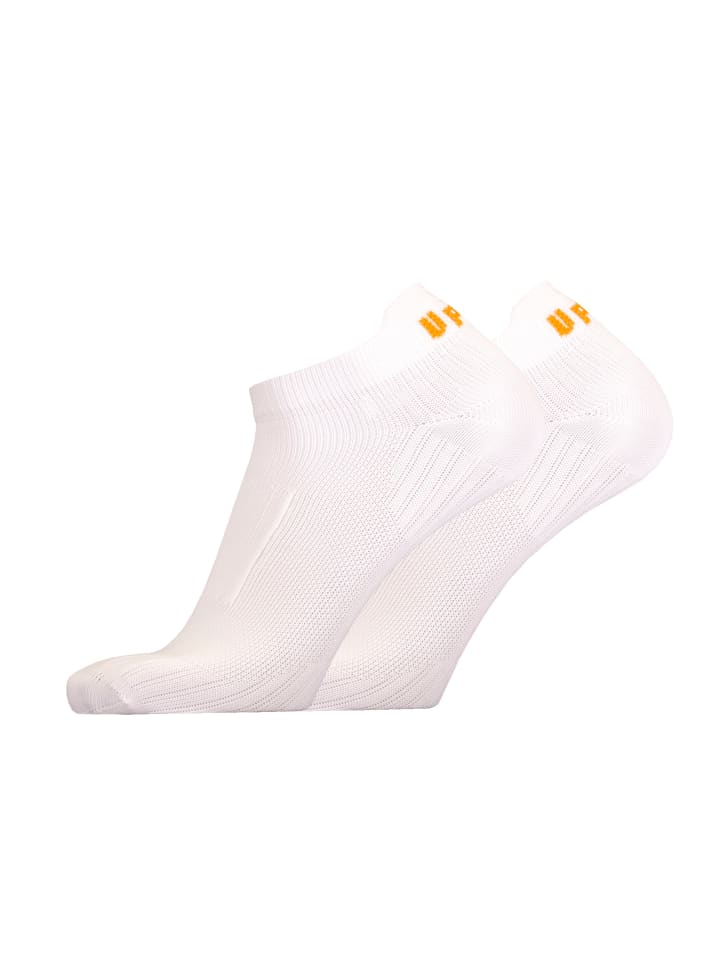 Füßlinge FRONT LOW 2er Pack in White