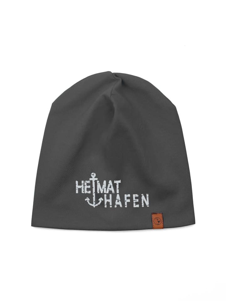 Wendemütze "Heimathafen" in asphalt