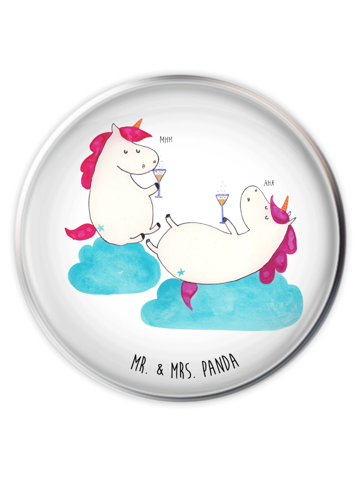 Stöpsel Einhorn Sekt ohne Spruch in Weiß