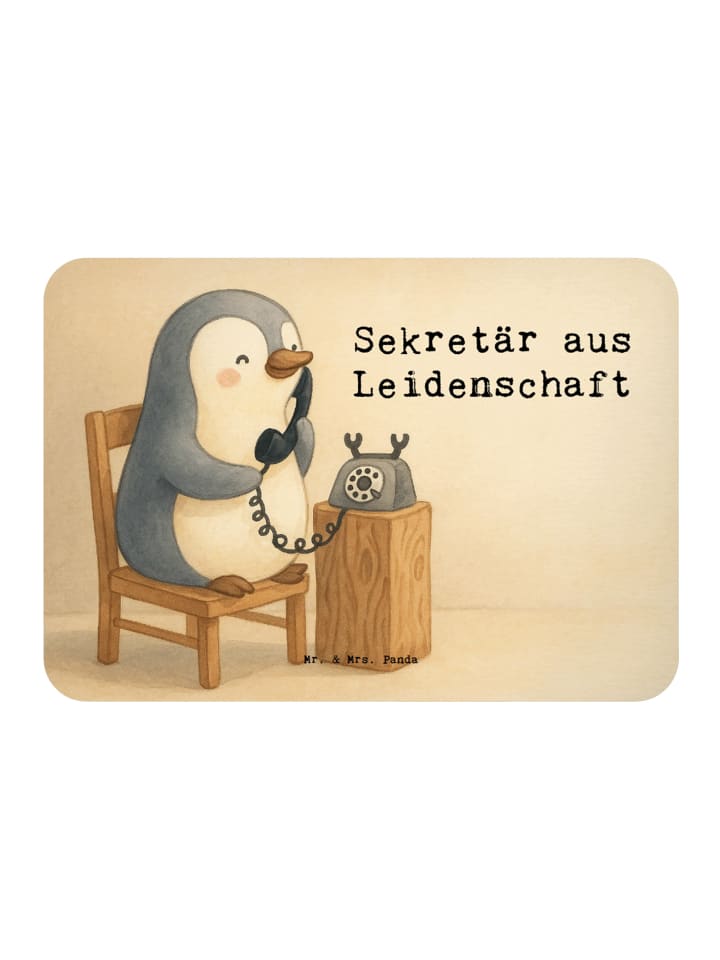 Kühlschrankmagnet Sekretär Leidenschaft Design ... in Weiß