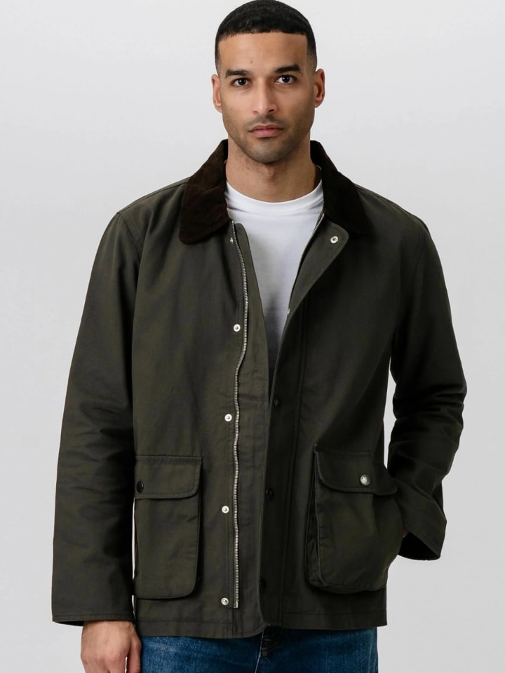 Jacken Twill Jacket in Olive