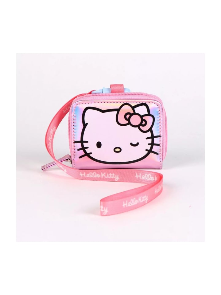 Pink Iridescent Brieftasche