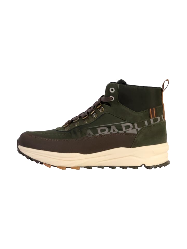 Vortec High-Top-Sneaker aus Leder Grün