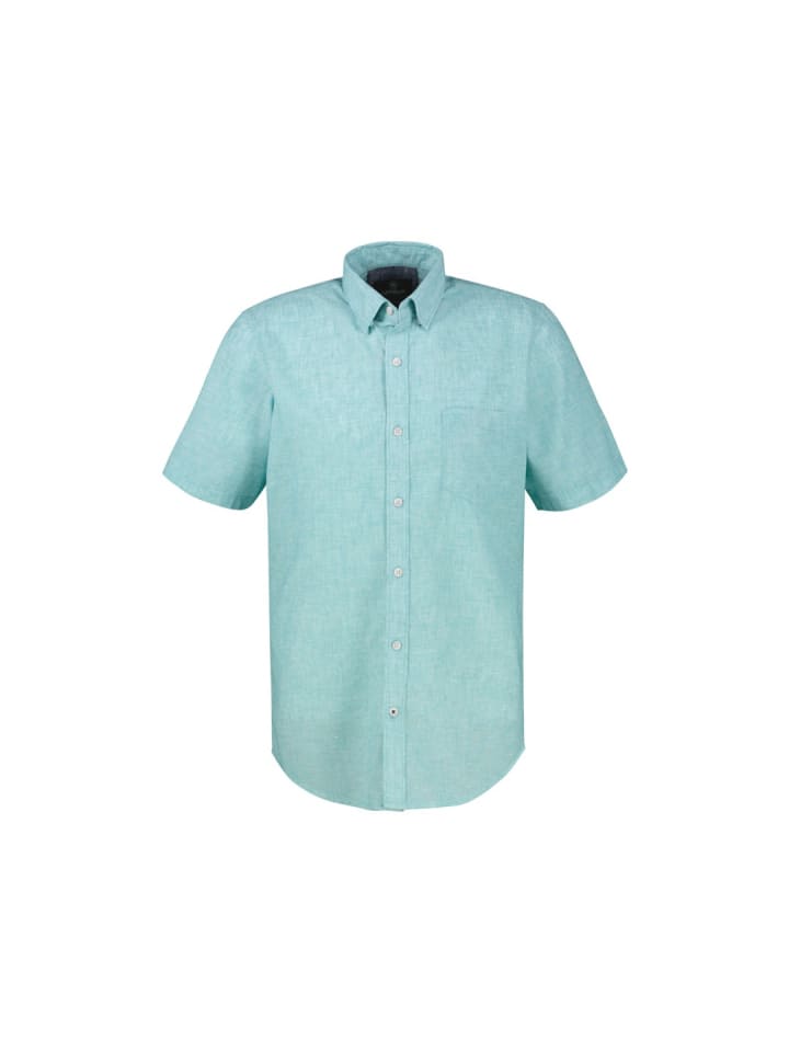 Halbarmhemd in reef blue