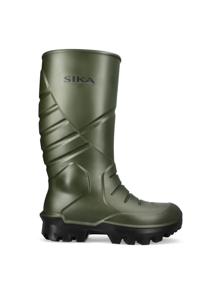 Gummistiefel "Thermo Green PU safety" in Grün