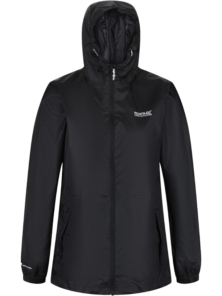 Regenjacke Pack It III in schwarz