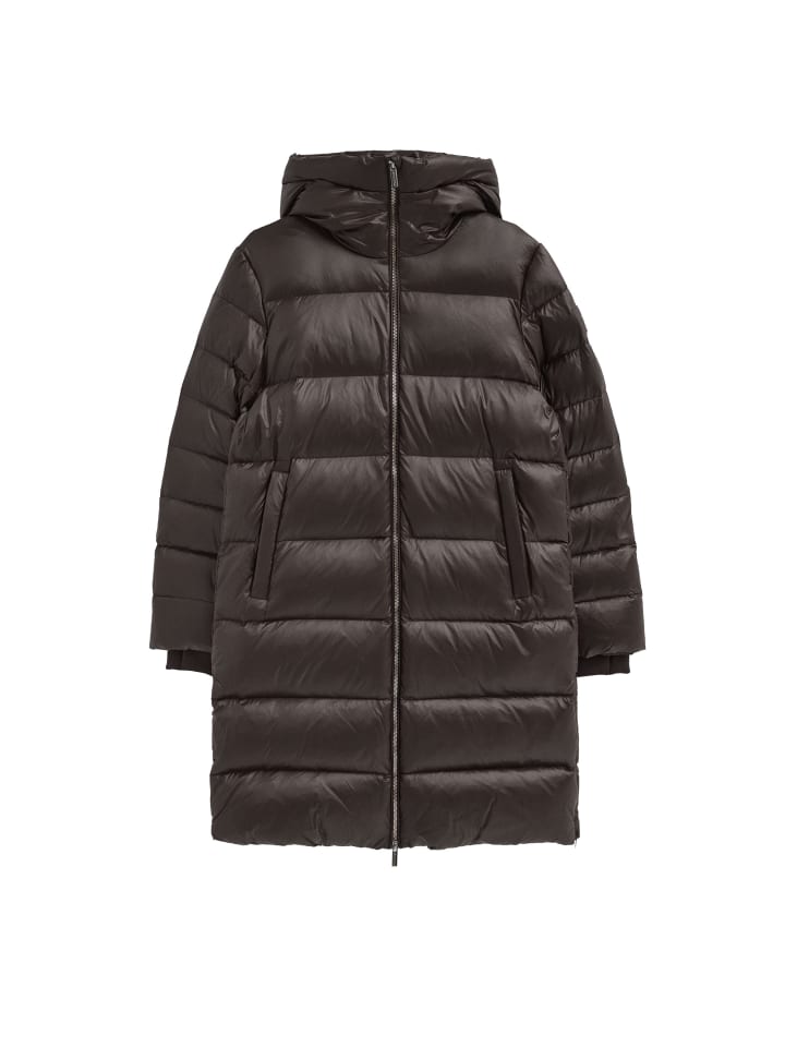 Jacke WOMAN AINA COAT LONG SLEEVE REGULAR FIT in Dunkle Schokolade