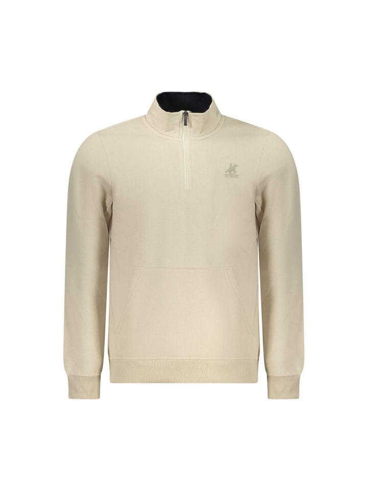 Beige Polyester Herren Sweatshirt
