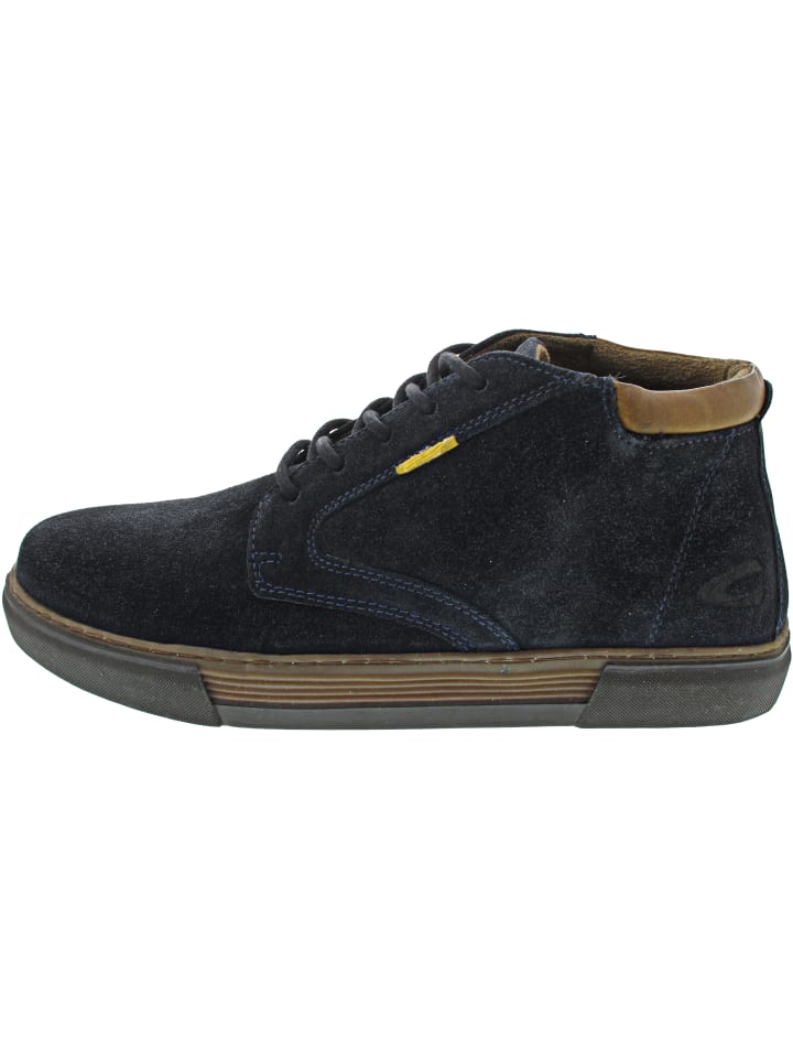 Schnürstiefel Blau