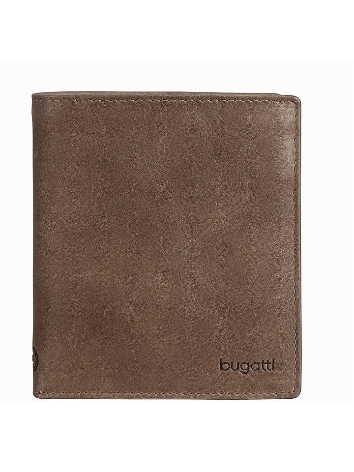 Volo Geldbörse Leder 11 cm braun