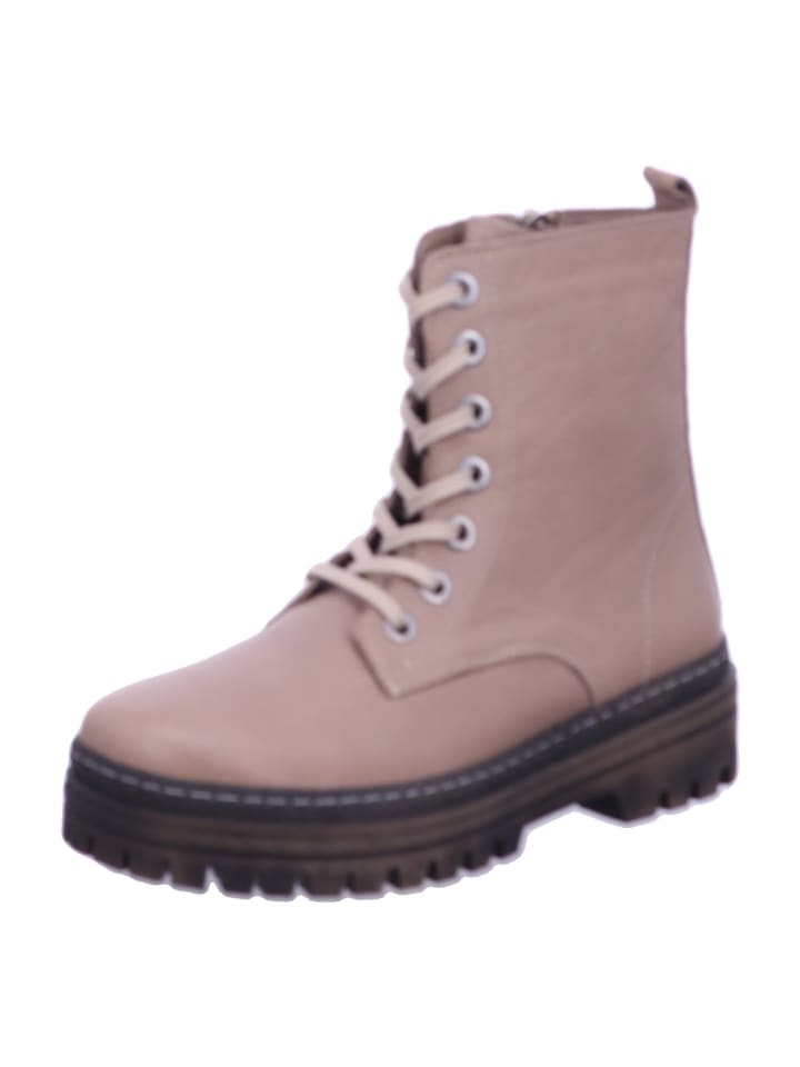 Damen Stiefel/Boots ungefüttert Da.- Stiefelette in Beige