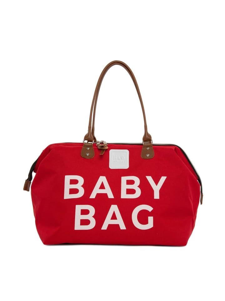 Wickeltasche - Schultertasche in Rot