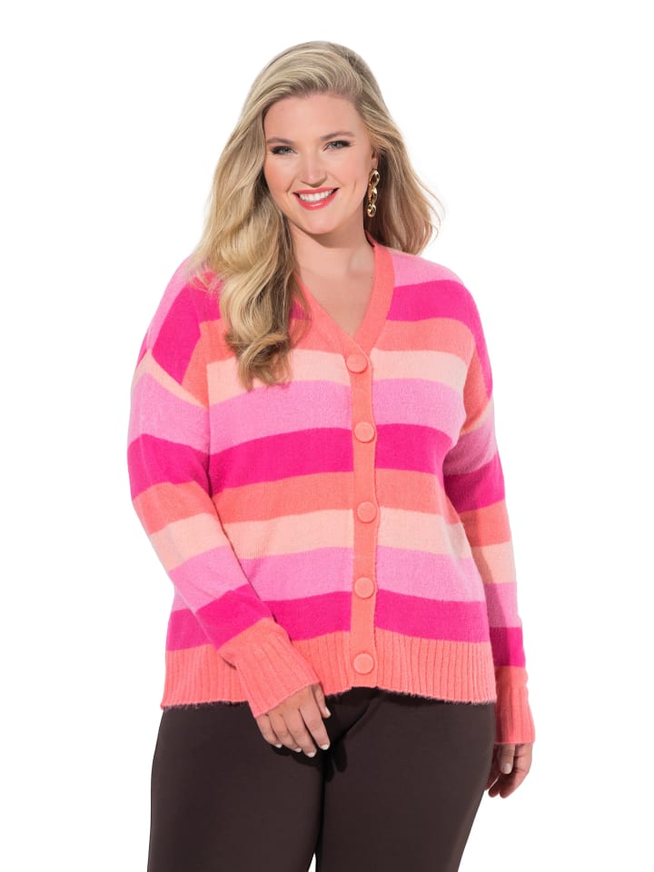 Strickjacke in pink