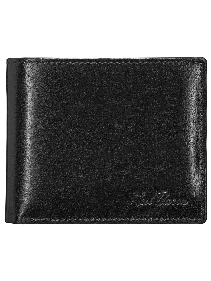 Portemonnaie in Schwarz - (L) 12 x (B) 10 cm