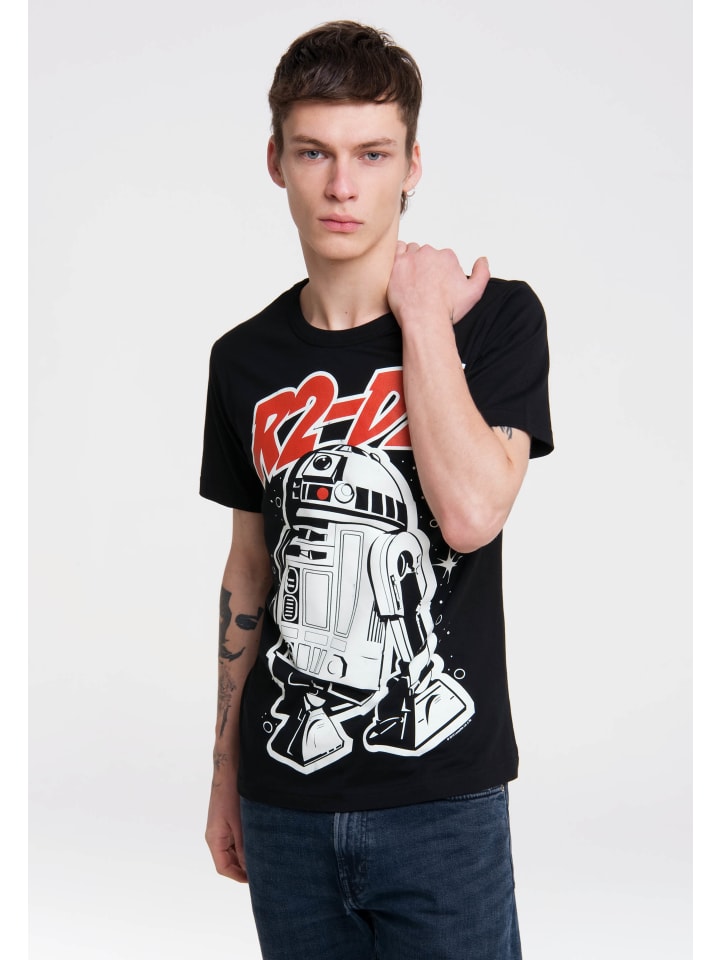 Logoshirt R2-D2 kaufen in günstig Printshirt | schwarz limango