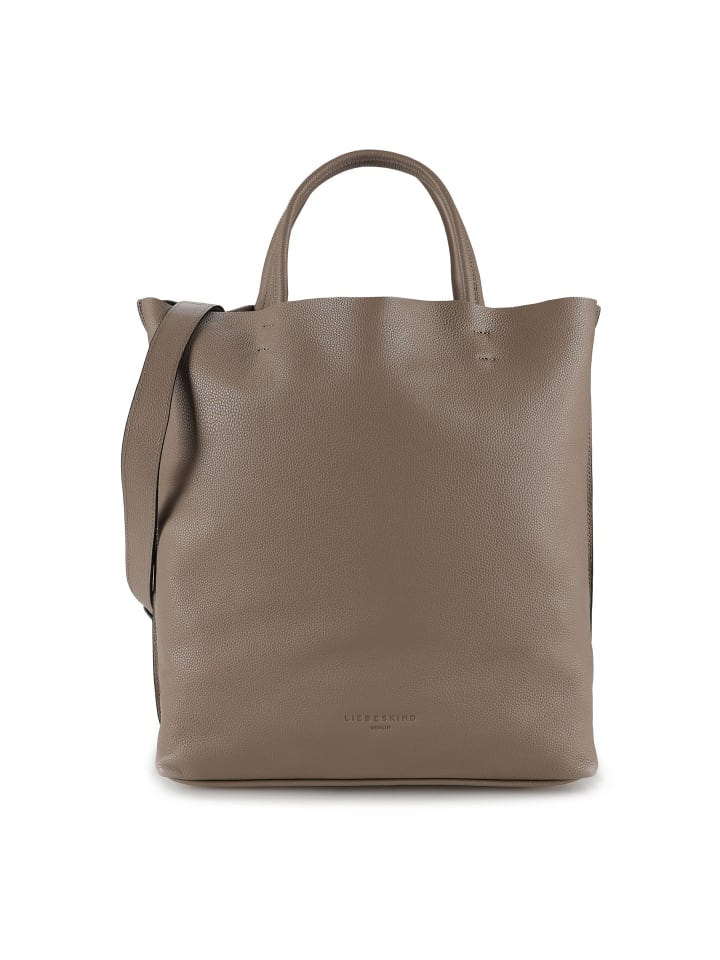 Hera Handtasche Leder 31 cm neutral grey
