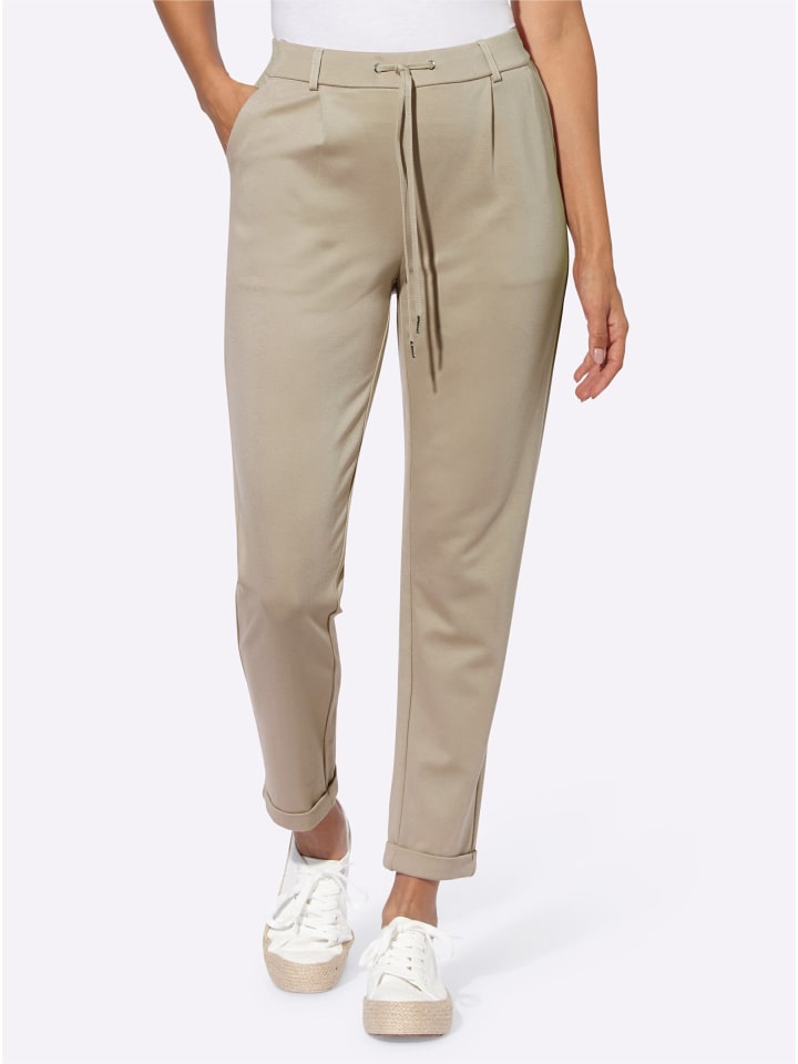 Joggpants in beige