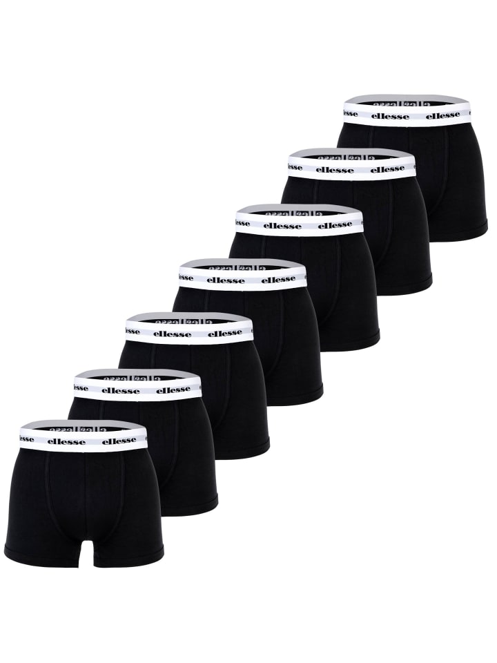 Boxershort 7er Pack in Schwarz