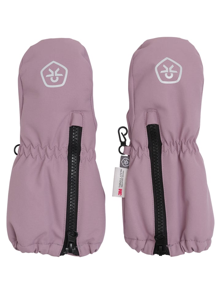 Feustling Mittens Long W. Zipper in Rose