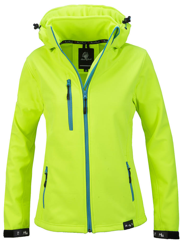 Jacke in Neongelb