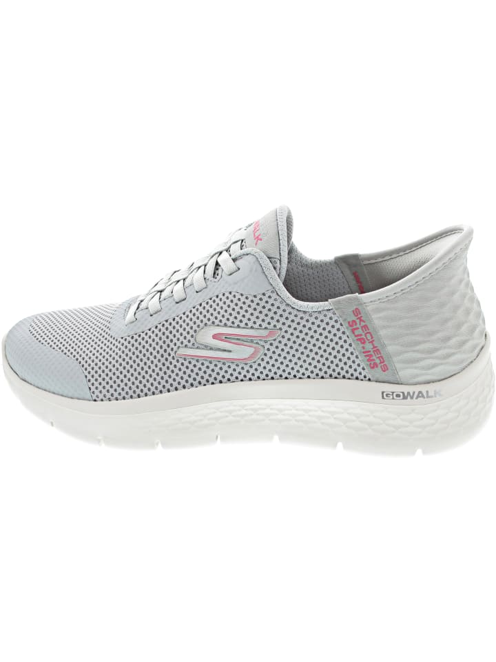 Slip-Ins: Go Walk Flex Slipper Grau