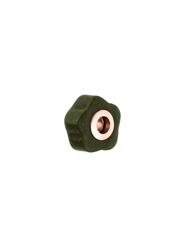 Charm LEI Jade Flower Rosegold