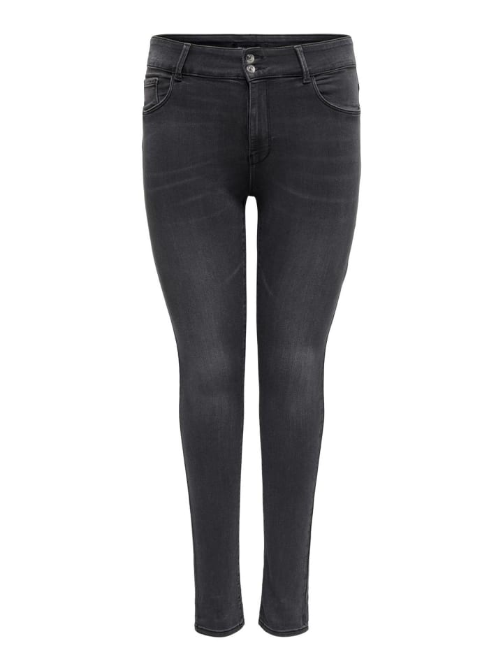 Skinny Jeans in Washed Black