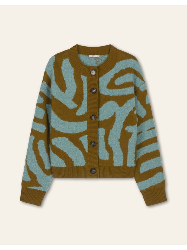 Cardigan Caizey in Grün