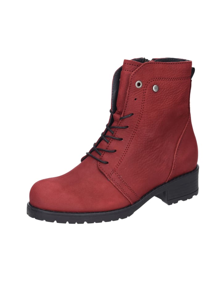 Stiefeletten/Boot in rot