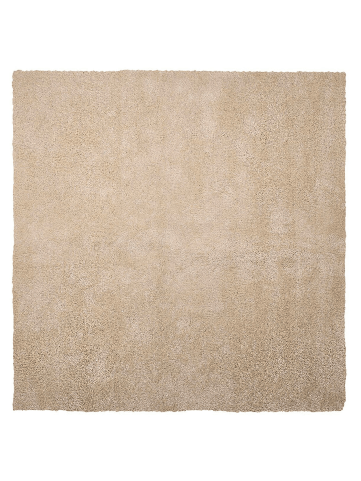 Shaggy DEMRE in Beige - (W) 200 x (H) 2 x (L) 200 cm
