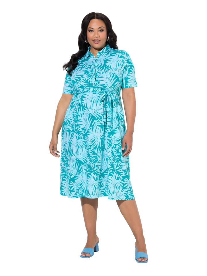 Midikleid in türkis