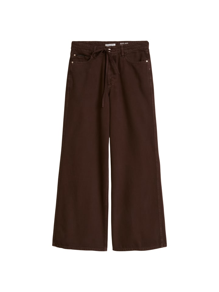 Jeans Model Anjo wide in Shaded Brown