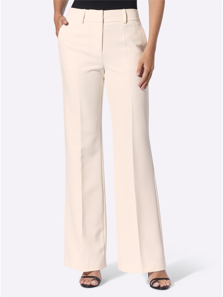 Marlenehose in champagner
